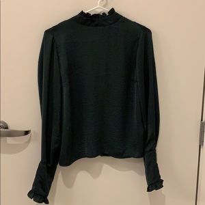 ASOS Silk Top with Open Back